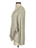 Design Lab Lord & Taylor Metallic Silver Pullover Sweater Size S - photo 5