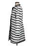 The Limited 100% Polyester Stripes Gray Coat Size 8 - photo 5