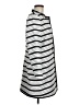 The Limited 100% Polyester Stripes Gray Coat Size 8 - photo 4