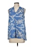 Violet & Claire 100% Polyester Blue Sleeveless Blouse Size M - photo 1