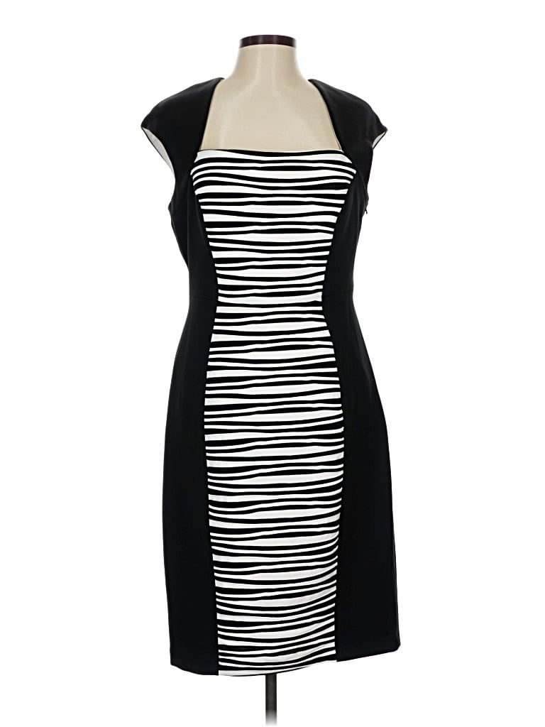 Pre-owned Jax Cocktail Dress In Black