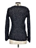 Design Lab Lord & Taylor Metallic Blue Pullover Sweater Size L - photo 2