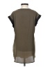 Express Brown Short Sleeve Blouse Size XS - photo 2
