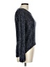 Design Lab Lord & Taylor Metallic Blue Pullover Sweater Size L - photo 4