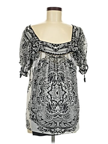 ECI Short Sleeve Blouse (view 1)