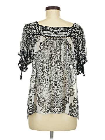 ECI Short Sleeve Blouse (view 2)