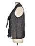 Karlie Black Blue Sleeveless Blouse Size L - photo 5
