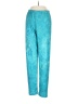 Assorted Brands 100% Polyester Tie-dye Teal Casual Pants Size S - photo 1
