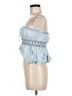 Zara Blue Sleeveless Blouse Size M - photo 5