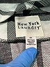 New York Laundry 100% Polyester Plaid Gray Kimono Size 2X - photo 4