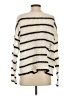 by the way. 100% Acrylic Stripes Ivory Pullover Sweater Size S - photo 2