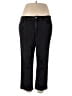 Gloria Vanderbilt Solid Black Gray Jeans Size 18 - photo 1