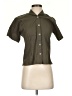Assorted Brands 100% Cotton Green Short Sleeve Button-Down Shirt Size XS - photo 1
