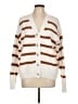 Hudson Gray 100% Polyester Ivory Cardigan Size L - photo 1
