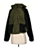 Plush 100% Polyester Green Faux Fur Jacket Size S - photo 1