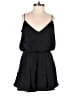 StyleStalker Solid Black Romper Size S - photo 1