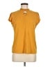 NY Collection Yellow Short Sleeve Top Size M - photo 1