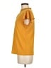 NY Collection Yellow Short Sleeve Top Size M - photo 5