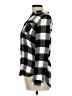 Altar'd State 100% Rayon Plaid Black Long Sleeve Button-Down Shirt Size M - photo 5