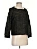 Alice + Olivia Metallic Black Pullover Sweater Size XS - photo 1