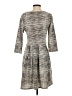 Max Studio Tweed Gray Casual Dress Size S - photo 2