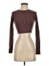 Mono b Brown Long Sleeve Henley Size S - photo 1