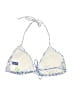 Three Islands Print Blue Swimsuit Top Size L - photo 2