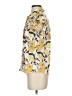 ModCloth 100% Polyester Floral Yellow Short Sleeve Blouse Size XS - photo 5
