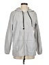 Assorted Brands 100% Polyester Solid Gray Raincoat Size S - photo 1