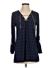 MICHAEL Michael Kors Blue Long Sleeve Blouse Size S - photo 1