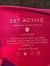 Set Active Color Block Purple Active Pants Size XS - photo 7