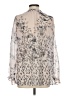 Lovestitch 100% Polyester Silver 3/4 Sleeve Blouse Size S - photo 2