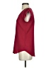 Express Burgundy Short Sleeve Top Size XS - photo 5