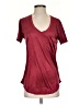 Another Love Burgundy Short Sleeve Top Size S - photo 1