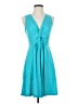 Unbranded Solid Teal Cocktail Dress Size S - photo 1
