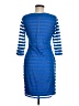 Gianni Bini Stripes Blue Casual Dress Size M - photo 2