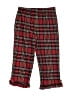 Mamiye Brothers 100% Polyester Plaid Red Casual Pants Size 2T - photo 2