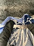 Natori Blue 3/4 Sleeve Blouse Size S - photo 6