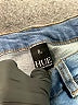 Hue Solid Blue Jeans Size L - photo 7