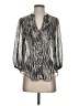 Fei Silver 3/4 Sleeve Blouse Size 2 - photo 1