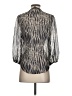 Fei Silver 3/4 Sleeve Blouse Size 2 - photo 2