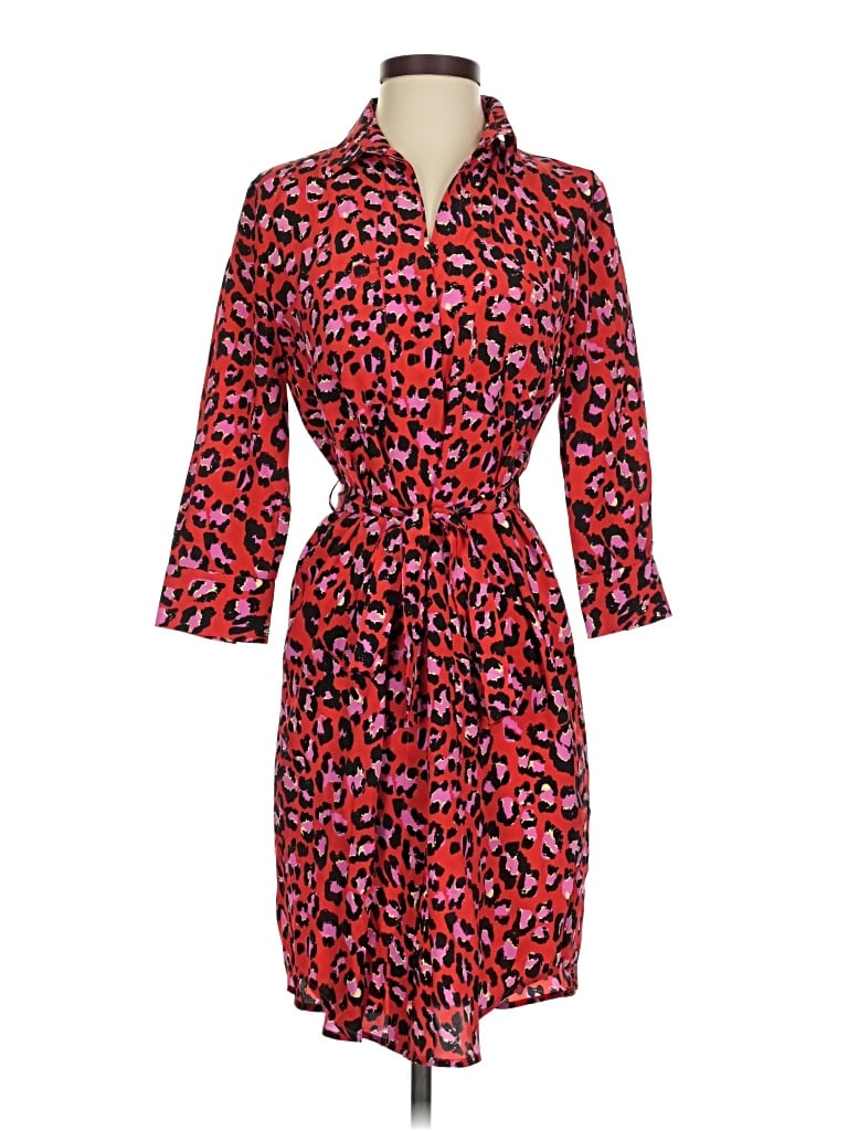 Pre-owned L'agence Casual Dress In Red