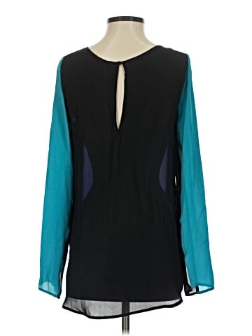 Rebecca Minkoff Long Sleeve Silk Top (view 2)