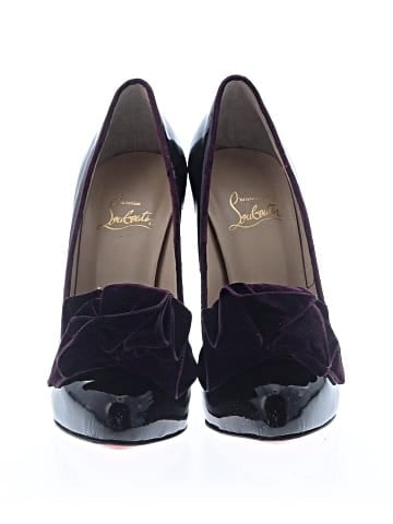 Christian Louboutin Patent Leather Lady Page Pumps 110mm (view 2)