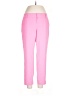 Alice + Olivia 100% Polyester Solid Pink Dress Pants Size L (estimated) - photo 1