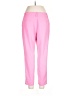 Alice + Olivia 100% Polyester Solid Pink Dress Pants Size L (estimated) - photo 2