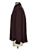Express 100% Polyester Solid Burgundy Long Sleeve Blouse Size XS - photo 5