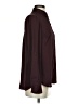 Express 100% Polyester Solid Burgundy Long Sleeve Blouse Size XS - photo 4