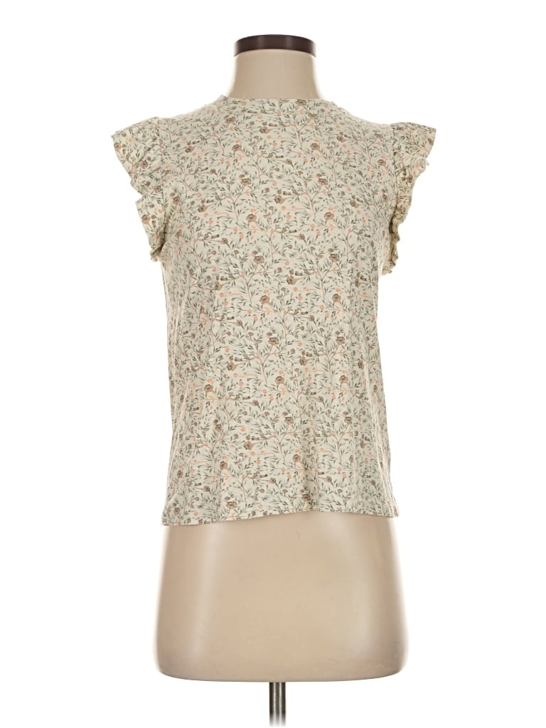 Pre-owned Nation Ltd Sleeveless Blouse In White