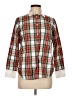 J.Crew 100% Cotton Plaid Ivory Long Sleeve Button-Down Shirt Size 8 - photo 1